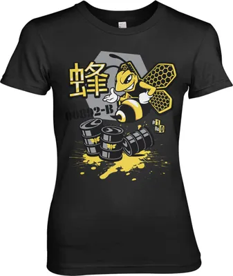Produktbild von Breaking Bad Meth Bee 00892-B Girly Tee - Small - Black