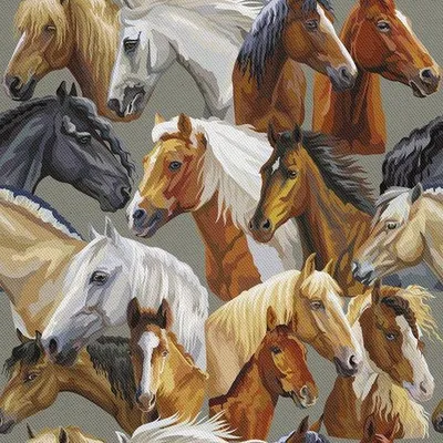 Image de Tissu en polyester imperméable, 155 x 200 cm, 2 mètres, décoratif, équitation