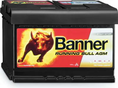 Produktbild von Banner Running Bull Autobatterie 12V 70Ah 57001 AGM