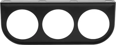 Produktbild von 52 mm/2in 3-Loch Triple Instrumentschalenschalenschalenmesselhalterungshalterungsträgermeter-Eisenhalterblack