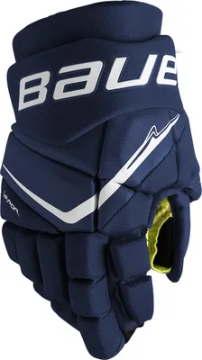 Produktbild von BAUER Vapor Fly40 Handschuhe Junior, Größe:10 Zoll, Farbe:Navy