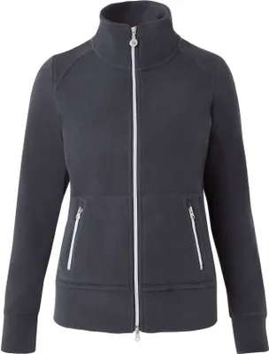 Produktbild von Horze Ellie Damen Fleece Reitjacke, Blau, 42