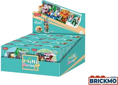 Immagine prodotto di Sluban Mini Scene Stagioni, 8 pezzi M38-B0989