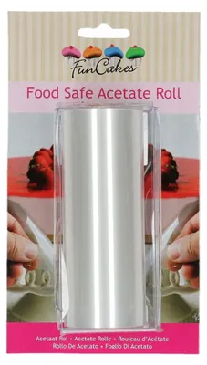 Produktbild von FunCakes Acetat-Rolle, Tortenrandfolie 20m x 12cm