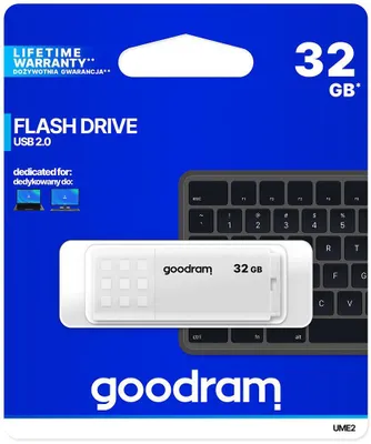Immagine prodotto di Goodram USB flash drive UME2 32 GB USB Type-A 2.0 White