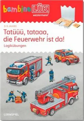 Immagine prodotto di bambinoLÜK. Kindergarten/Vorschule Tatüüü, tataaa! Die Feuerwehr ist da!