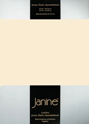 Produktbild von Janine ELASTIC Spannbetttuch 5002 - 200 X 200 leinen
