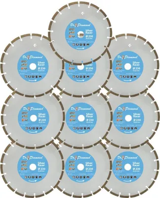 Produktbild von 10x Diamanttrennscheibe Silver Racer - Ø 230 mm