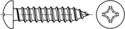 Produktbild von Reyher  Blechschrauben DIN 7981 A 2 6,3 x 22 -C-H A 2 (100 Stück)