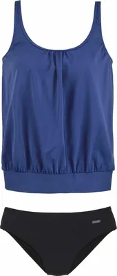 Produktbild von LASCANA Oversize-Tankini blau Größe 42