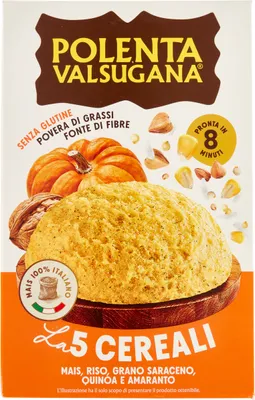 Zdjęcie produktu dla Polenta la 5 Cereali 350g - Polenta Valsugana