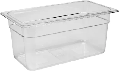 Produktbild von Gastro Behälter, Gastronomiebehälter Polycarbonat GN 1/3 Tiefe 150mm, 325x176mm