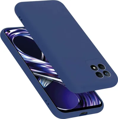 Zdjęcie produktu dla Etui Cadorabo do Realme 8i / Narzo 50 4G Silikonowe etui na telefon komórkowy Etui wykonane z płynnego silikonu, odporne na zarysowania i wstrząsy etui ochronne do Realme 8i / Narzo 50 4G