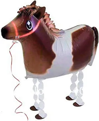 Produktbild von Folienballon Airwalker Pferd, ca. 64 x 43 cm