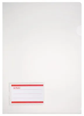 Obrázok produktu pre Herlitz 10913804, A4, Polypropylén (PP), Priehľadná, Krajina/portrét, 10 kusov