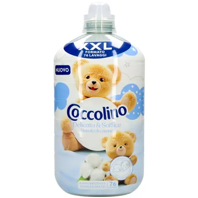 Produktbild von Coccolino Konzentrierter Weichspüler Delicato & Soffice Nuvola di Cotone, 1850 ml