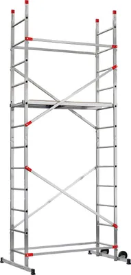 Produktbild von Hailo Fast & Lock 5 Multifunktionsgerüst, Arbeitshöhe ca. 4,40 m