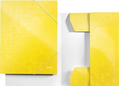 Produktbild von Leitz 39820016, Präsentationsmappe, A4, Polypropylen (PP), Gelb, 250 Blätter, 80 g/m²