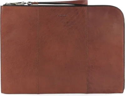 Produktbild von SADDLER Leder mit Laptopfach Atlas Laptop Sleeve Midbrown braun