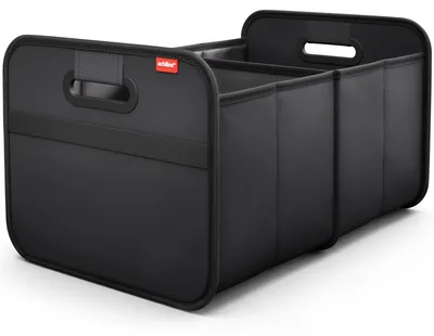 Zdjęcie produktu dla Organizer do bagażnika składany kosz - Czarny - 50 x 32 x 27 cm - Torba na bagażnik samochodowy