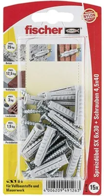 Produktbild von Spreizdübel SX 6x30 S K
