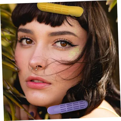 Produktbild von 5 große Haarwickler aus Kunststoff für das Haarstyling mit Clips