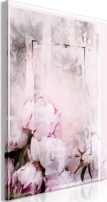 Produktbild von Vlies Leinwandbild - Beginning of Spring (1 Part) Vertical 40x60 cm Blumen b-A-0600-b-a