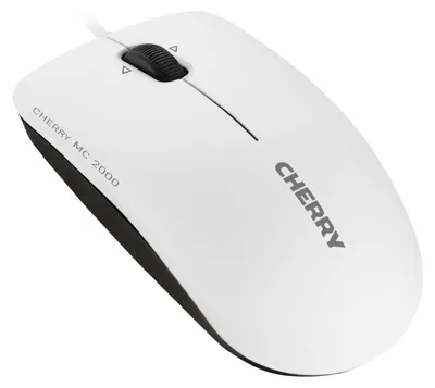 Zdjęcie produktu dla CHERRY MC 2000, Oburęczny, IR LED, USB Typu-A, 1600 DPI, Szary