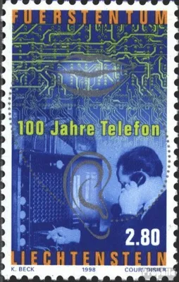Produktbild von Briefmarken Liechtenstein 1998 Mi 1189 (kompl.Ausg.) postfrisch 100 Jahre Telefon