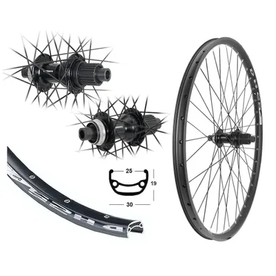 Produktbild von Hinterrad 28 / 29 Zoll Disc 25-622 Shimano Steckachse 12x142 12-fach Microspline