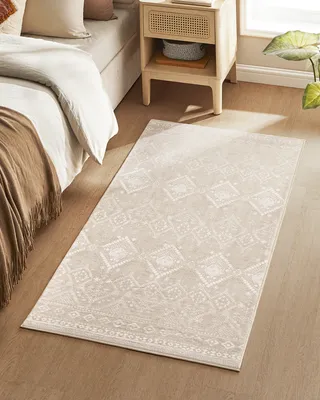 Obrázek produktu pro SONGMICS HOME Koberec, 80 x 150 cm, koberec do obývacího pokoje, protiskluzový, nadýchaný