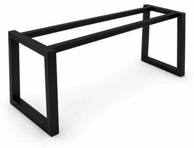 Produktbild von LogistSystem Möbelfüße Metall Loft 140×80×72 cm – Tischgestell Tischbeine pulverbeschichtet – Esstisch Schreibtisch Loft Industrial