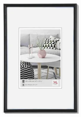 Produktbild von Walther, KB080H,Galeria Kst.Rahmen 060X080 SCHWARZ