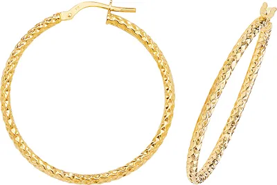 Image de Boucles d'Oreilles Femme Or 375/1000 - 30mm; TRS38429MM30