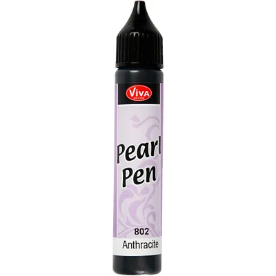 Produktbild von VIVA DECOR - Perlen Pen - flüssige Perlen - Anthrazit 802