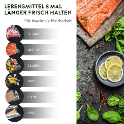 Produktbild von GustoVac Premium Vakuumbeutel - 16x25 cm - 50 Stück