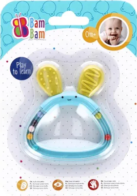Produktbild von Rassel „Häschen“ BAM BAM – BAM BAM