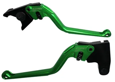 Imagen del producto de Dos manijas verdes para modelos de 2010 a 2016, fabricadas en aluminio mediante mecanizado CNC