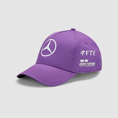 Produktbild von Mercedes 2022 Lewis Hamilton Mütze Lila