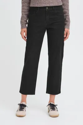 Produktbild von OXMO OXHELLE MOM JEANS Damen Jeanshose Tapered-Fit-Jeans Hose 100% Baumwolle loose fit