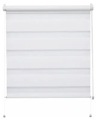 Zdjęcie produktu dla Rolety Klasyczne Gardinia Podwójne 57X150 Cm. Białe