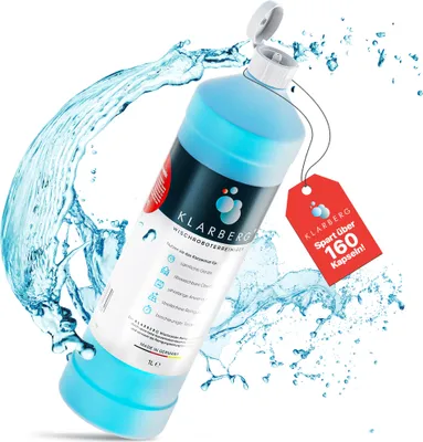 Produktbild von KLARBERG® 1L Bodenreiniger Wischroboter Reinigungsmittel Konzentrat 1:100 I Frischer Duft mit unserem Reinigungsmittel für Saugwischer