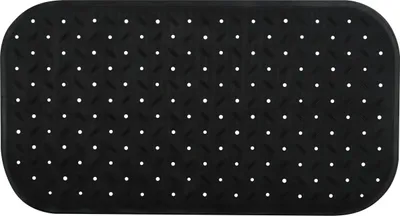 Produktbild von MSV Dusch-/Badeschutzmatte Bad - Gummi - schwarz - 36 x 65 cm