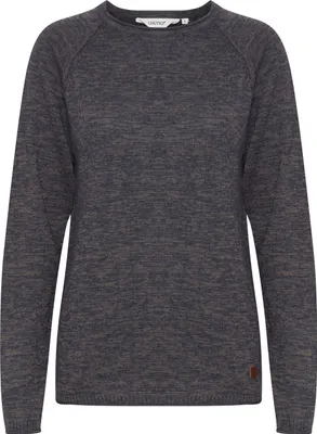 Produktbild von OXMO OXDaniela Damen Strickpullover Feinstrick Pullover mit Rundhalsausschnitt
