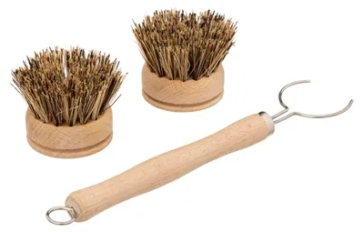 Produktbild von Spülbürste ECO, Holz + Ersatzkopf