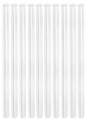 Immagine prodotto di Avizar, 10 stick di colla a caldo da 7 x 180 mm, bianchi