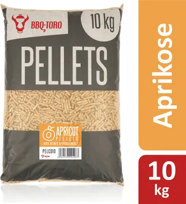 A bag of BBQ-Toro Apricot Pellets.