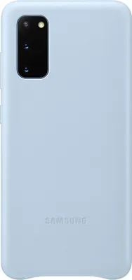Image de SAMSUNG EF-VG980LL - Coque cuir GALAXY S20 Bleu
