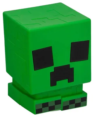 Obrázok produktu pre Silikónová lampička Minecraft SquishyGlo v tvare creepera