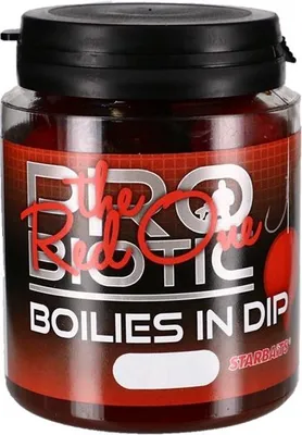 Zdjęcie produktu dla Kulki proteinowe Starbaits Boilies V Dipu Probiotic Red One 150 g 20 mm